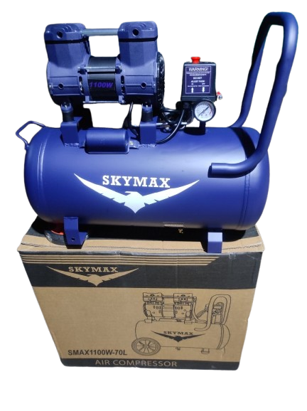 Skymax Oil Free Air Compressor | 70L | 1.5 HP
